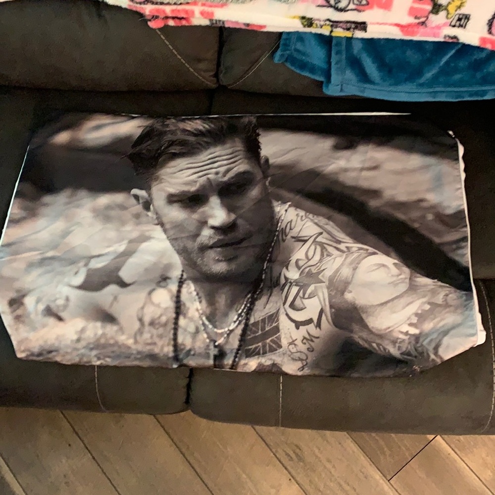 Tom Hardy pillow case